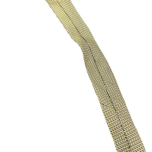 Jos A Bank Signature Collection Mens 100% Silk Gold Mens Neck Tie 59" x 4" - Picture 9 of 16